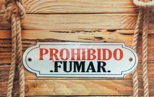 PROHIBIDO FUMAR