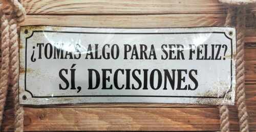 ¿TOMAS ALGO PARA SER FELIZ?...