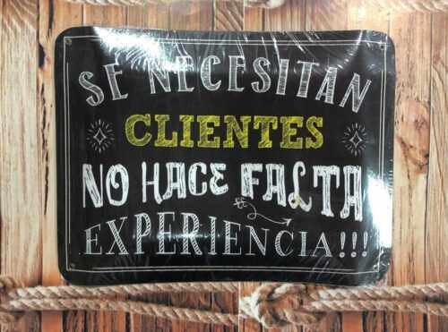 SE NECESITAN CLIENTES NO HACE FALTA EXPERIENCIA