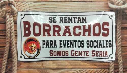 SE RENTAN BORRACHOS...