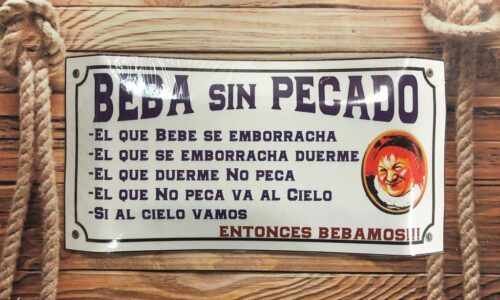 BEBA SIN PECADO...