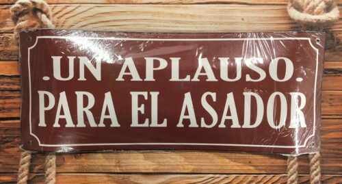 UN APLAUSO PARA EL ASADOR (BORDO)