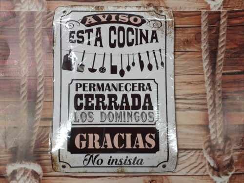 AVISO ESTA COCINA