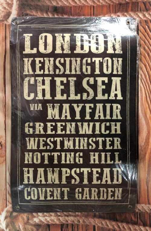 LONDON - KENSINGTON- CHELSEA (NEGRA)