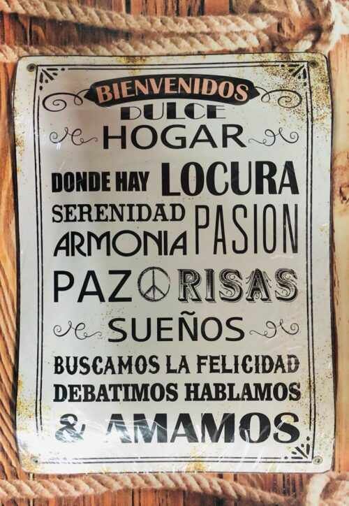 BIENVENIDOS DULCE HOGAR