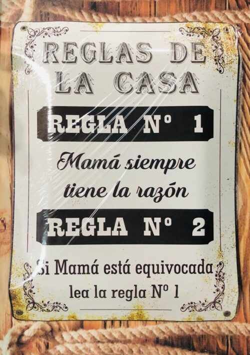 REGLAS DE LA CASA 1 Y 2