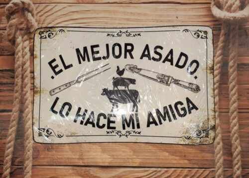 EL MEJOR ASADO LO HACE MI AMIGA