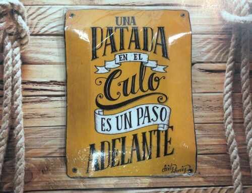 UNA PATADA EN EL CULO ES UN PASO ADELANTE