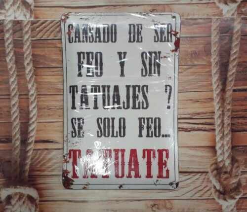CANSADO DE SER FEO Y SIN TATUAJES?
