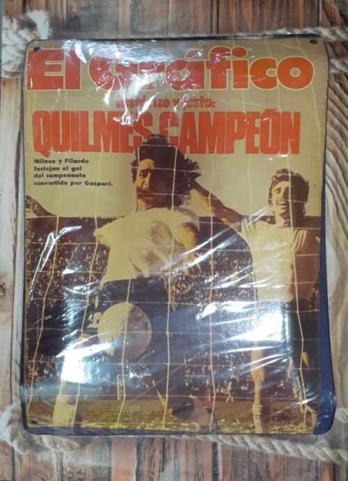 EL GRAFICO QUILMES CAMPEON