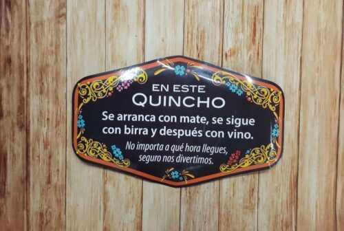 EN ESTE QUINCHO SE ARRANCA CON MATE...