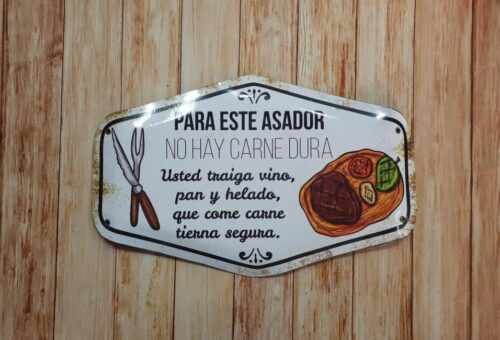 PARA ESTE ASADOR NO HAY CARNE DURA...