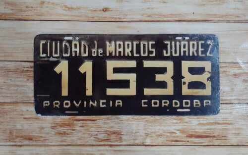 PATENTE MARCOS JUAREZ