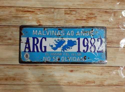 PATENTE MALVINAS 40 AÑOS