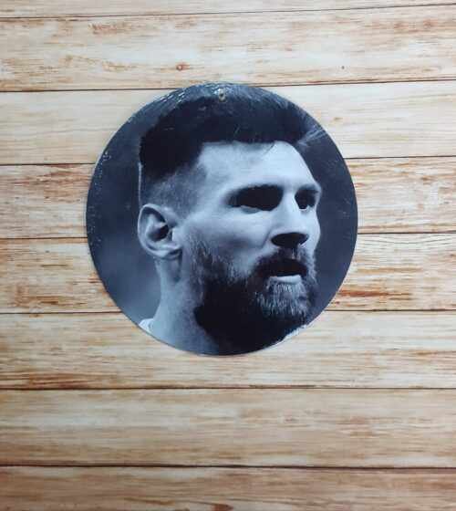 MESSI BLANCO Y NEGRO