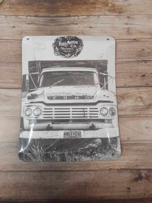FORD BLANCO Y NEGRO