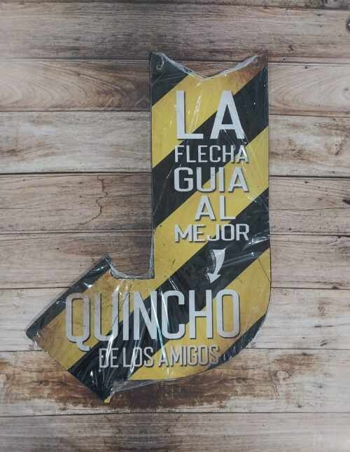LA FLECHA GUIA AL MEJOR QUINCHO DE LOS AMIGOS