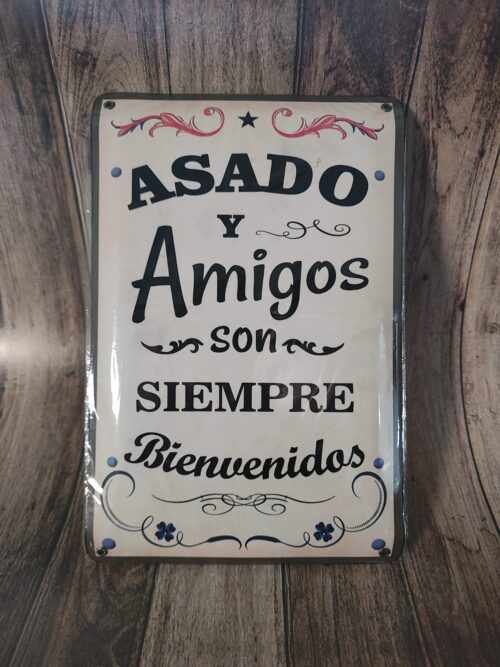 ASADO Y AMIGOS SON SIEMPRE....
