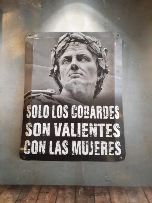 SOLO LOS COBARDES SON VALIENTES......