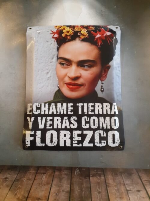 ECHAME TIERRA Y VERAS COMO FLOREZCO