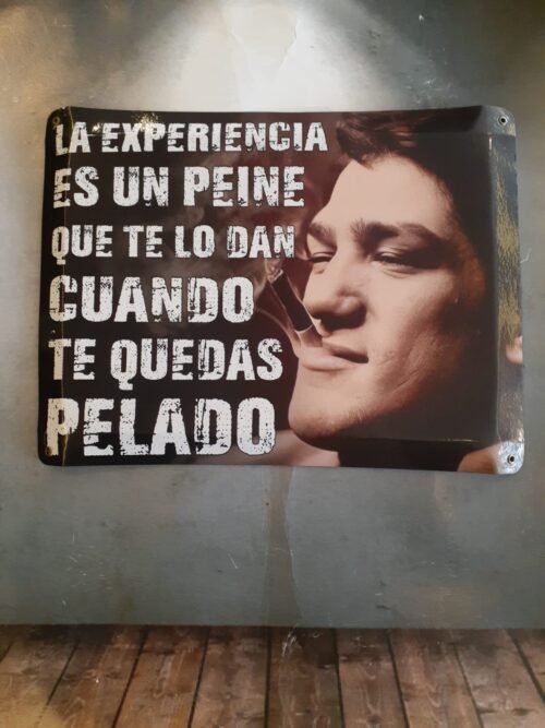 LA EXPERIENCIA ES UN PEINE....