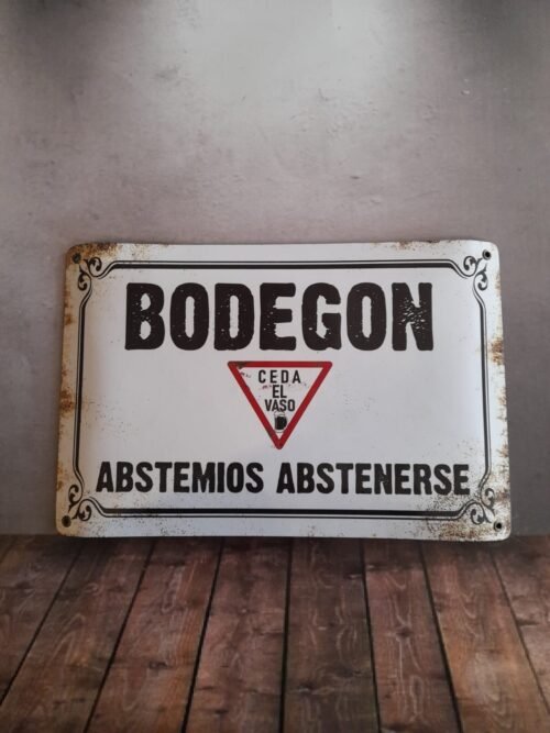 BODEGON ABTEMIOS ABSTENERSE