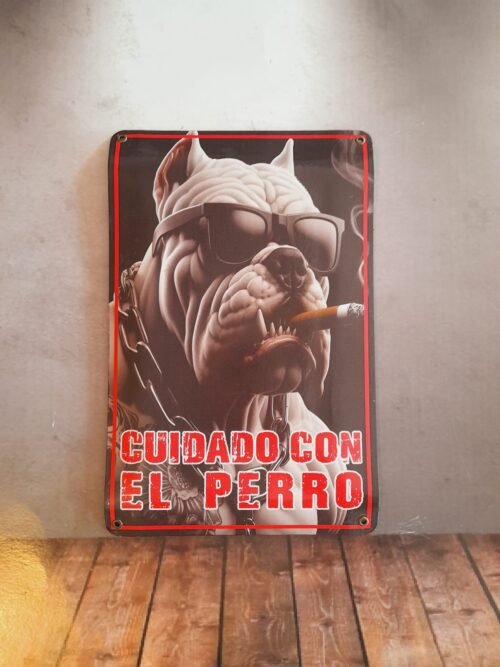 CUIDADO CON EL PERRO