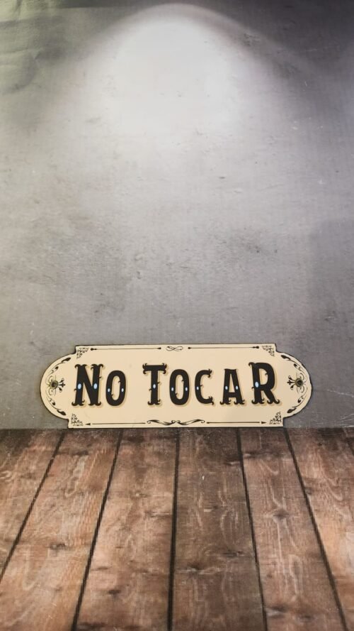 NO TOCAR