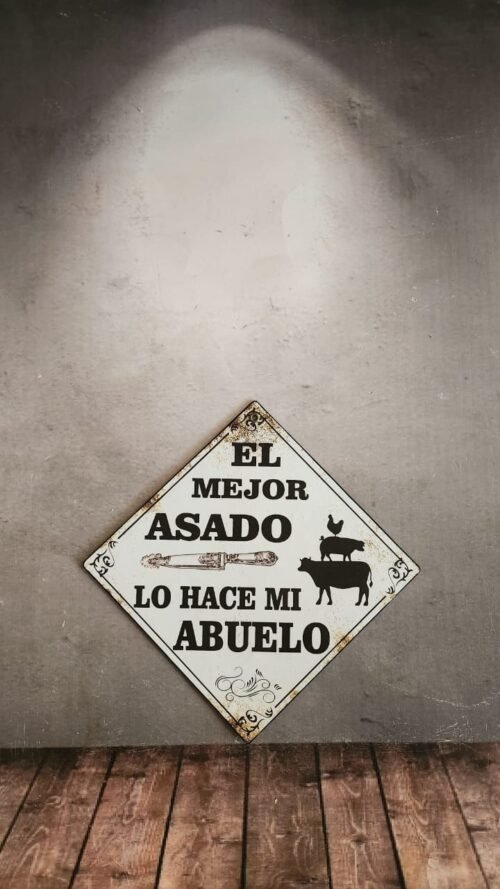 EL MEJOR ASADO LO HACE MI ABUELO